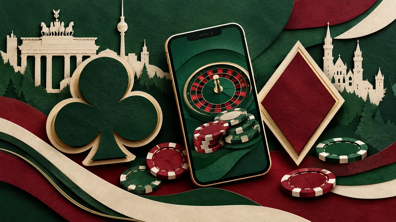 bwin slots als abstrakte Papiercollage